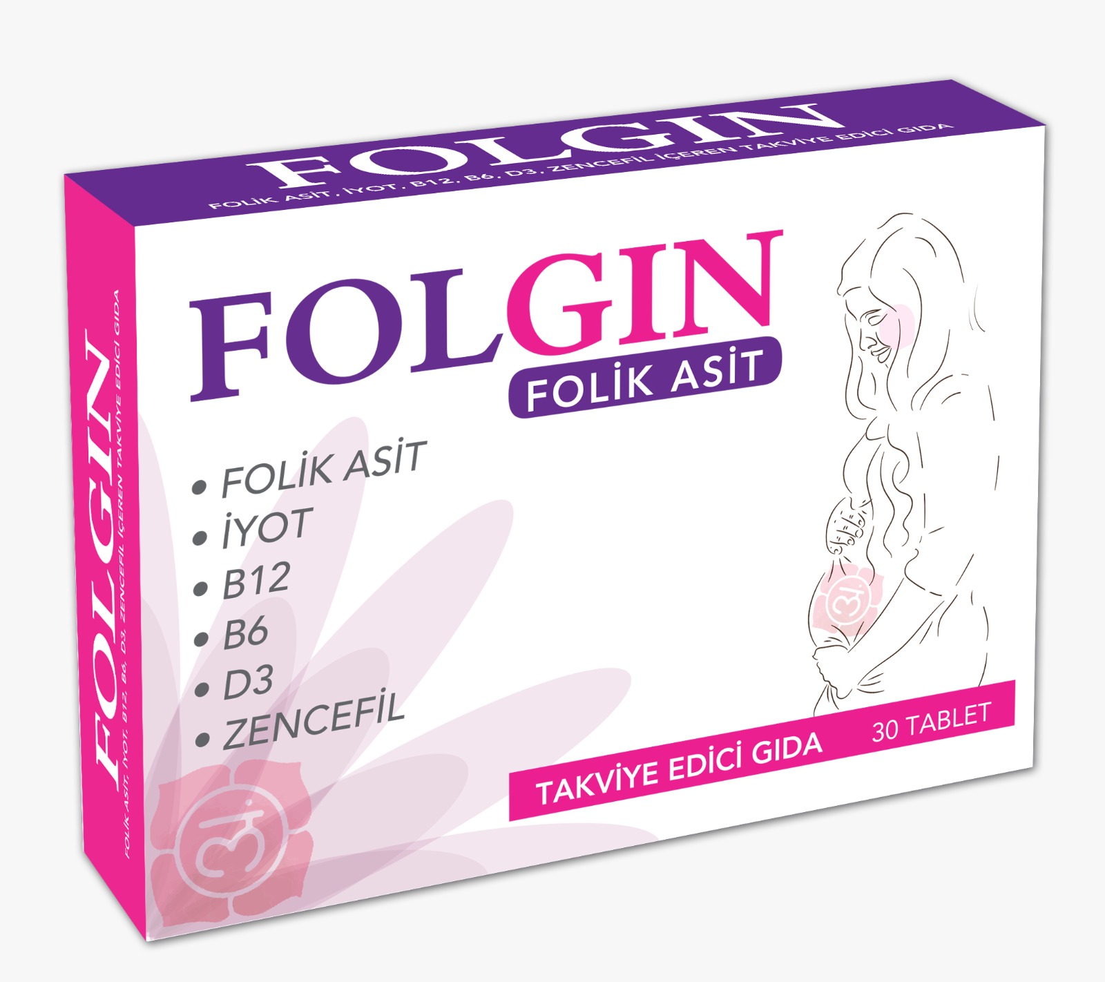 Folgin Folik Asit kutu